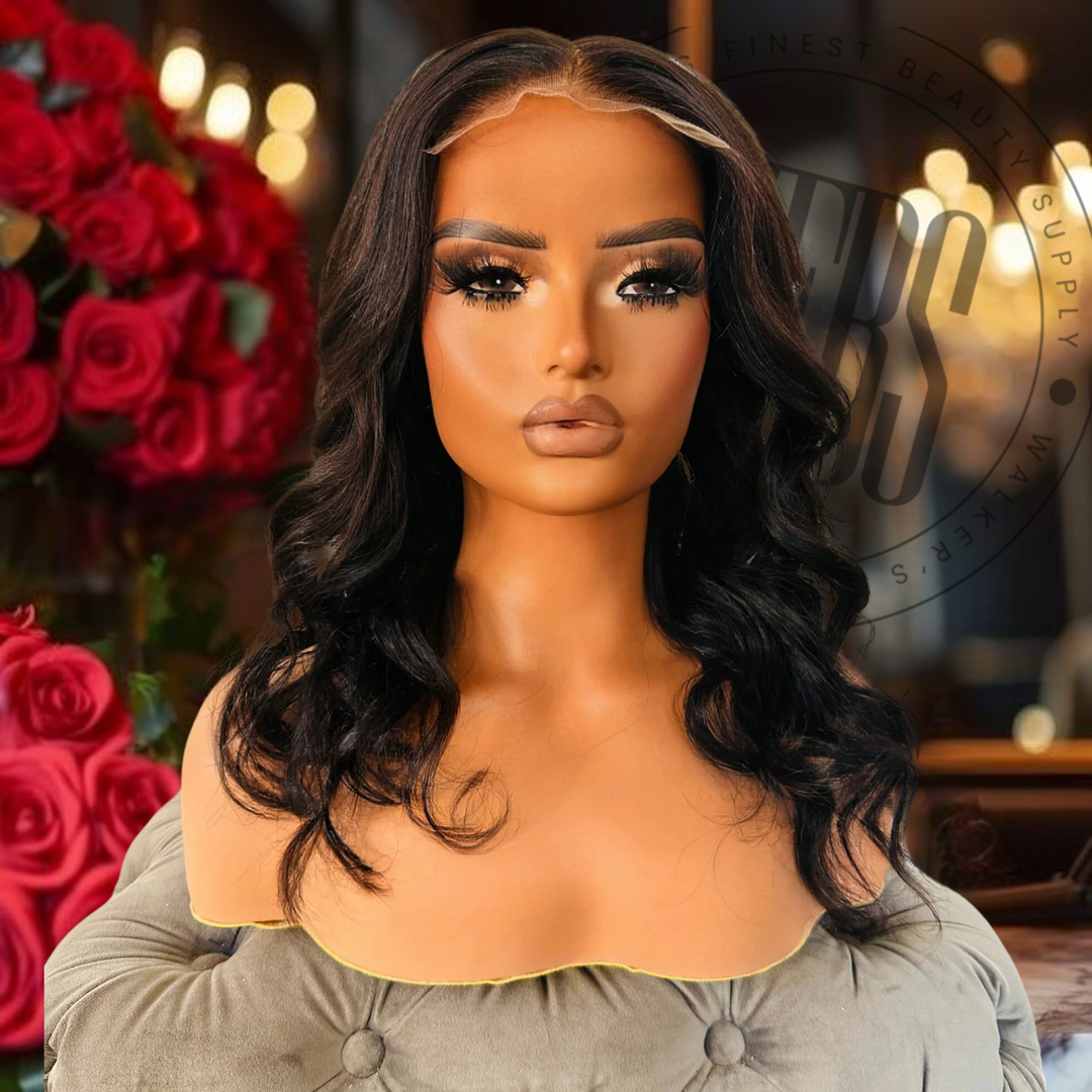Mya - 5x5 Lace Front - Natural Yaki - HD Lace