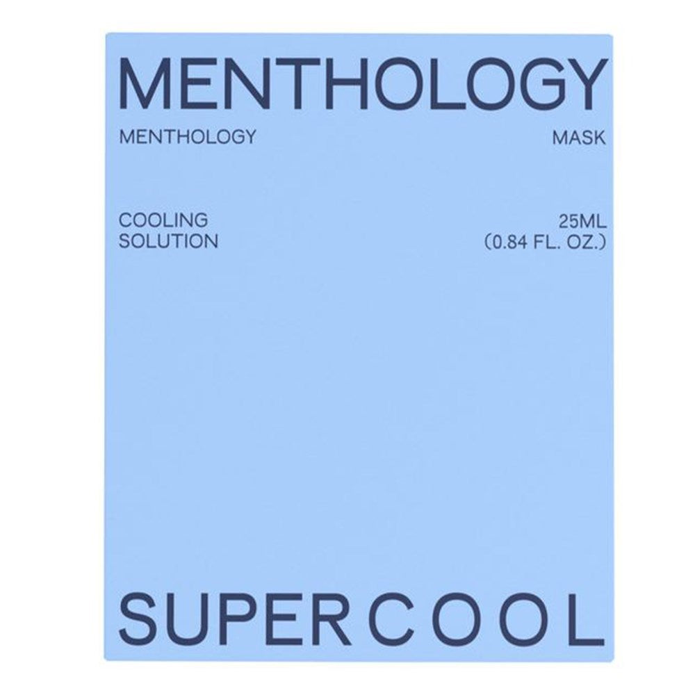 MENTHOLOGY Super Cool Mask (5 sheets)