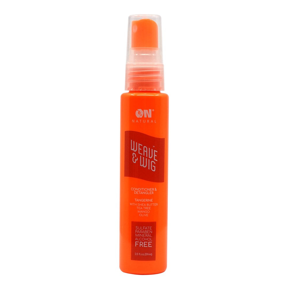 ON NATURAL Weave & Wig Detangler & Conditioner - Tangerine (2oz)