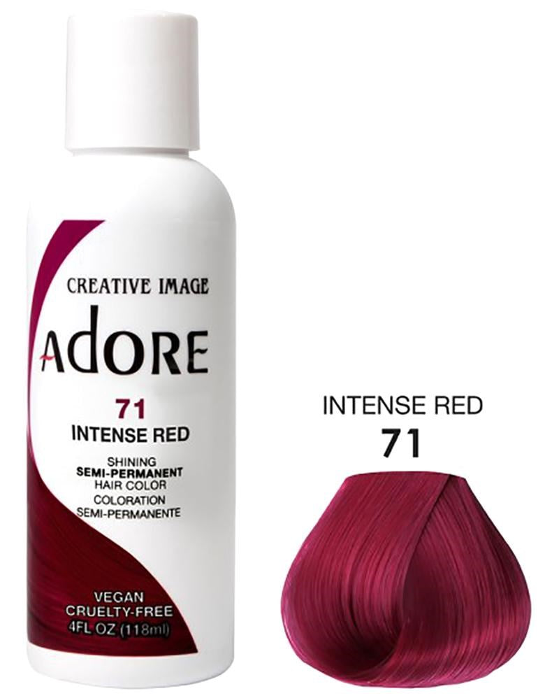ADORE Semi Permanent Hair Color 071 Intense Red