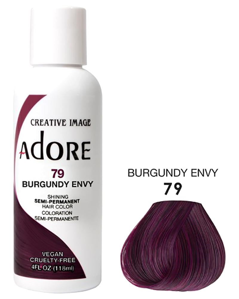 ADORE Semi Permanent Hair Color 079 Burgundy Envy