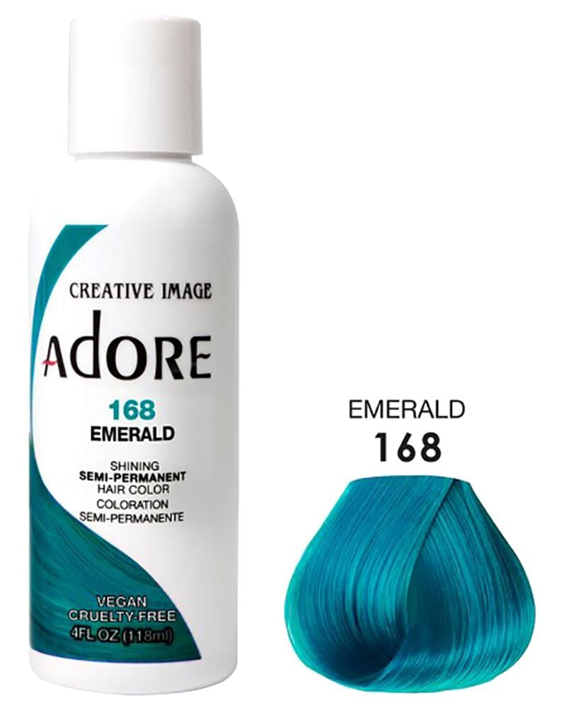 ADORE Semi Permanent Hair Color 168 Emerald
