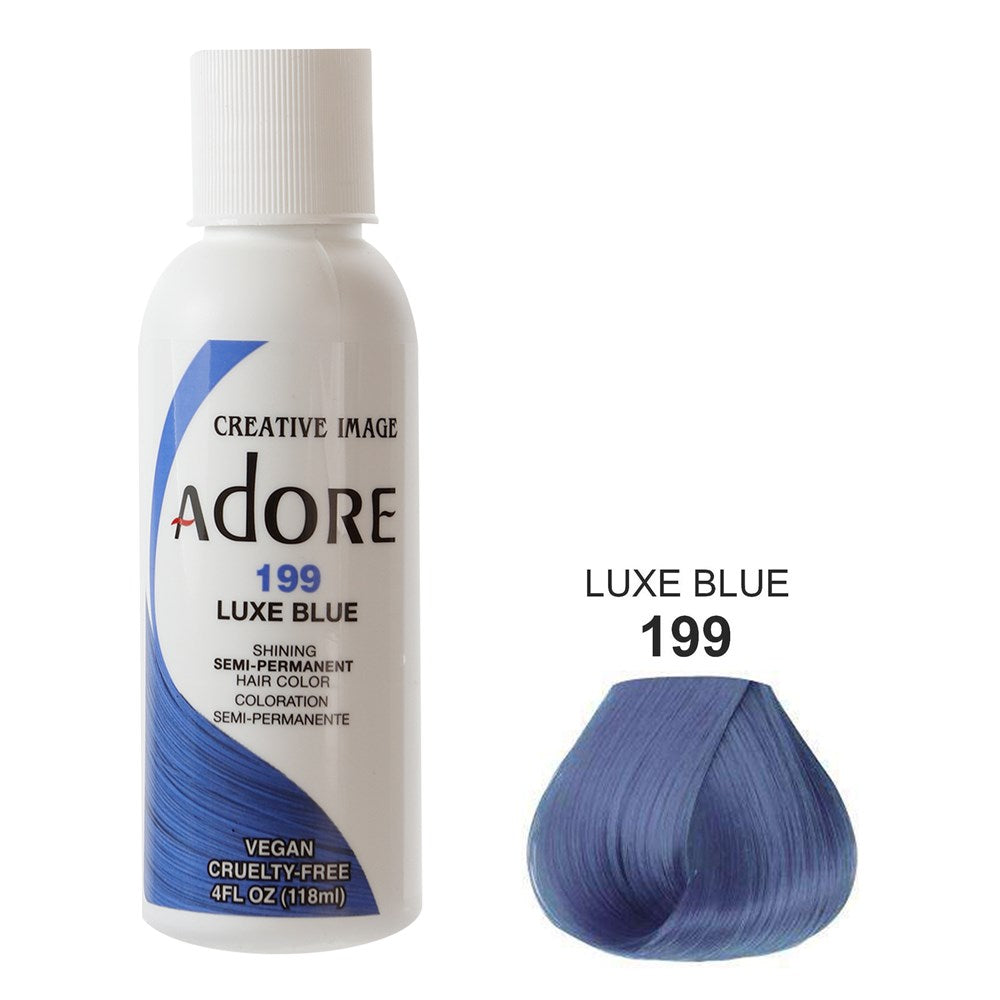 ADORE Semi Permanent Hair Color 199 Luxe Blue