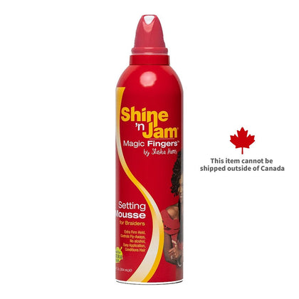 AMPRO Shine 'N Jam Magic Fingers Setting Mousse