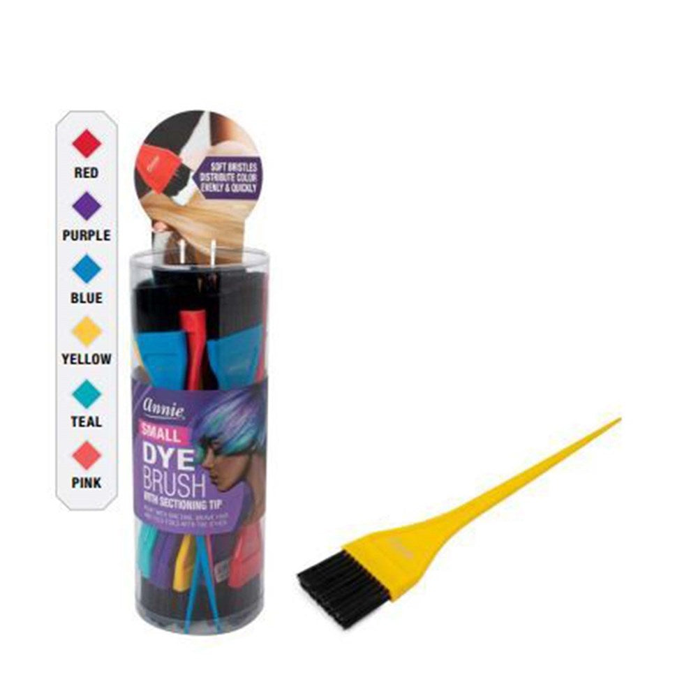 ANNIE Small Dye Brush (24pcs/jar) Assorted