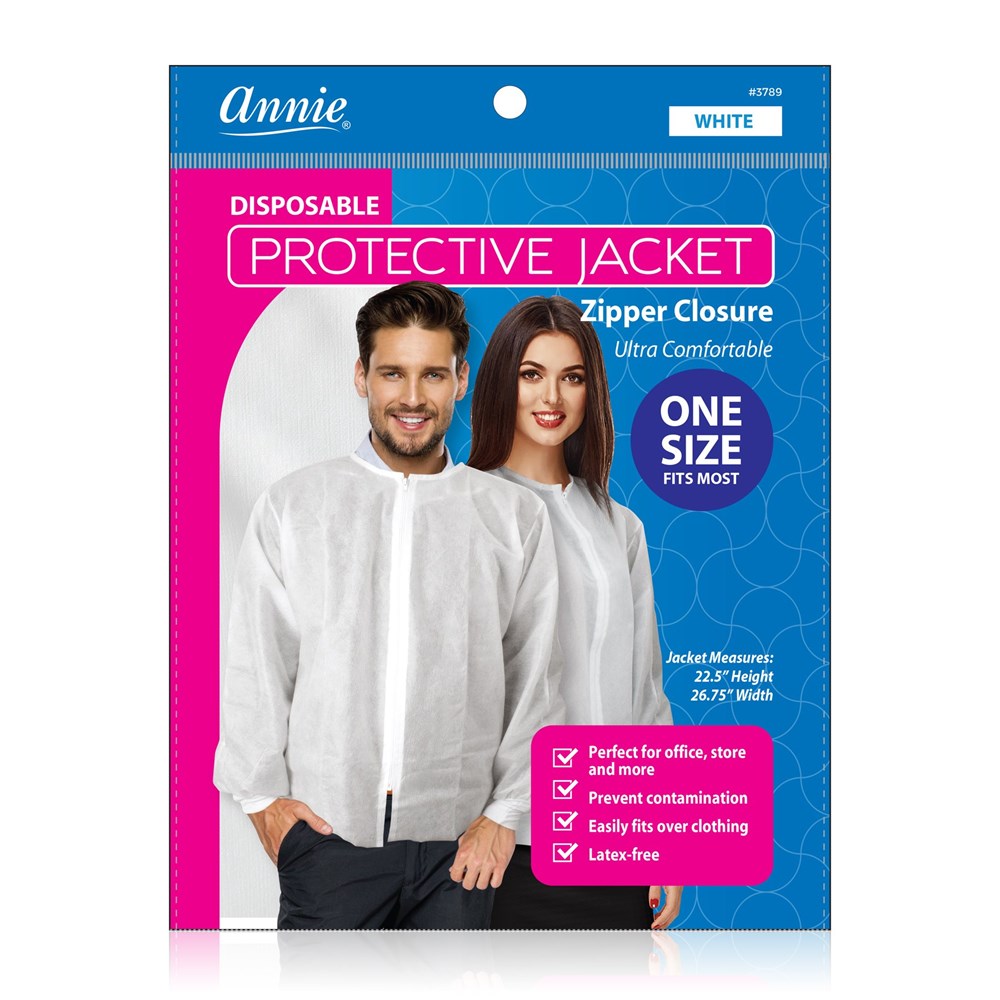 ANNIE Disposable Protective Jacket White