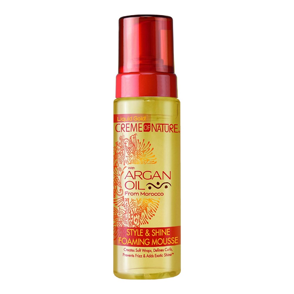 CREME OF NATURE Argan Oil Foaming Mousse