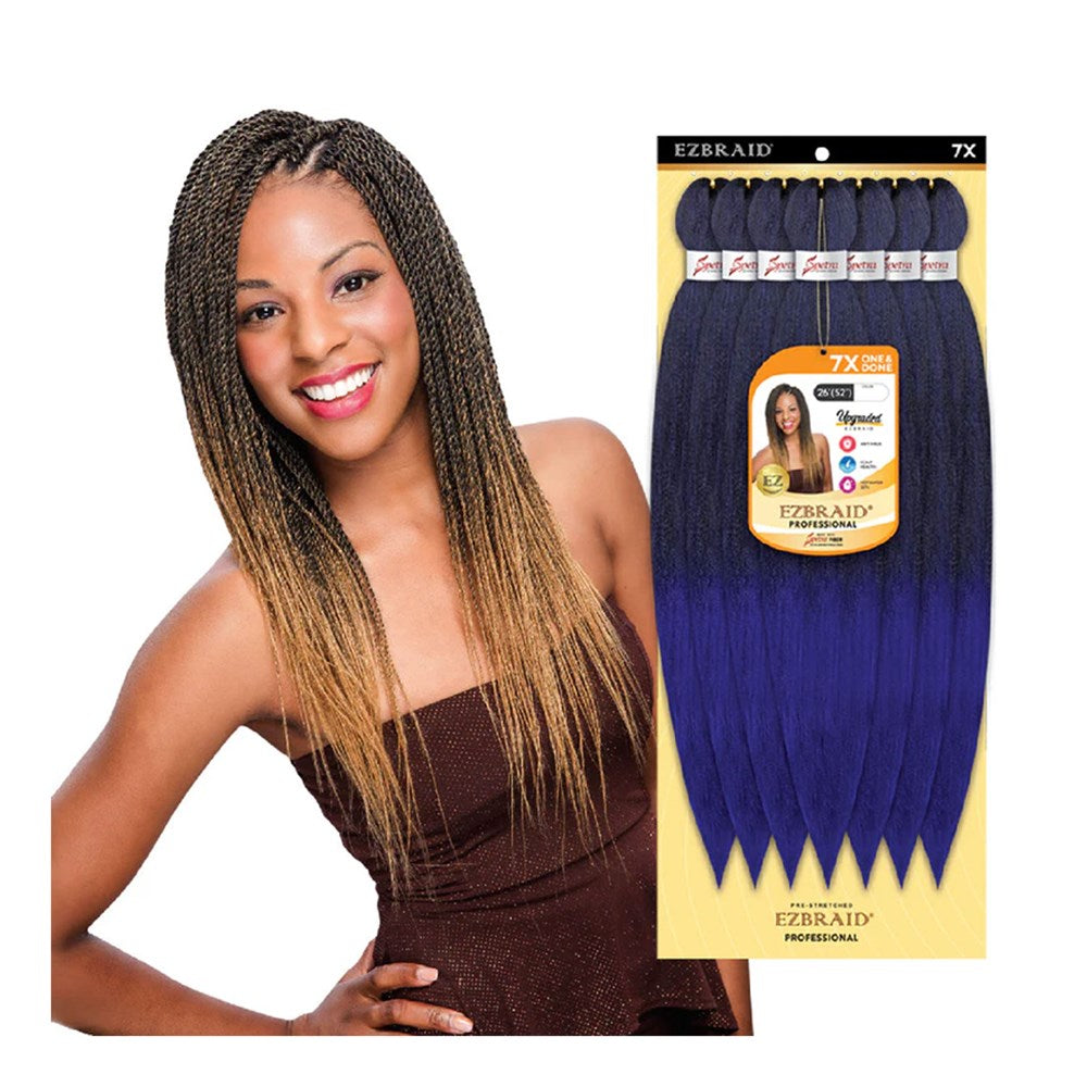 EZBRAID Professional 7X One & Done Pre-Stretched Braid (26inch)