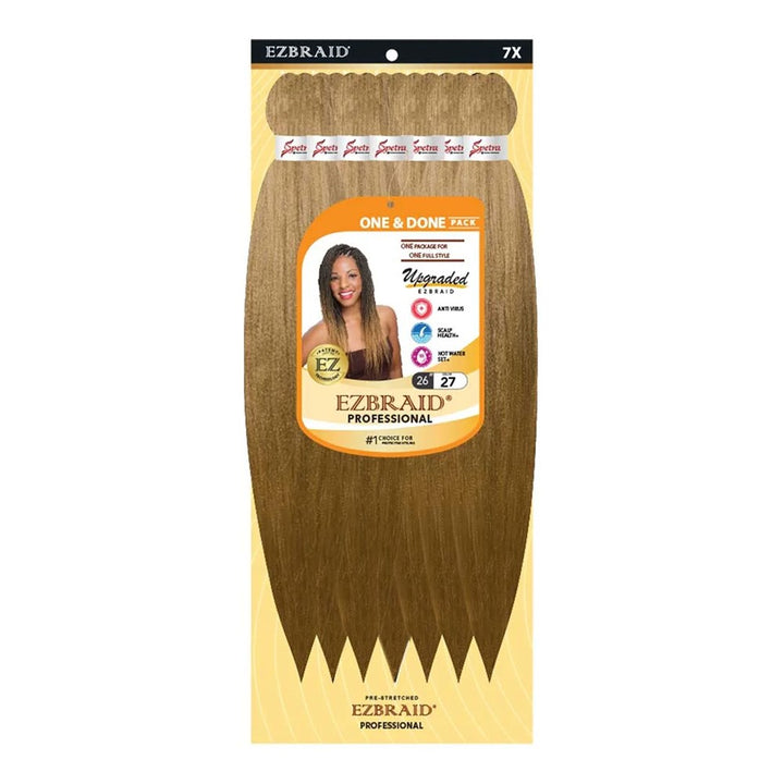 EZBRAID Professional 7X One & Done Pre-Stretched Braid (26inch)