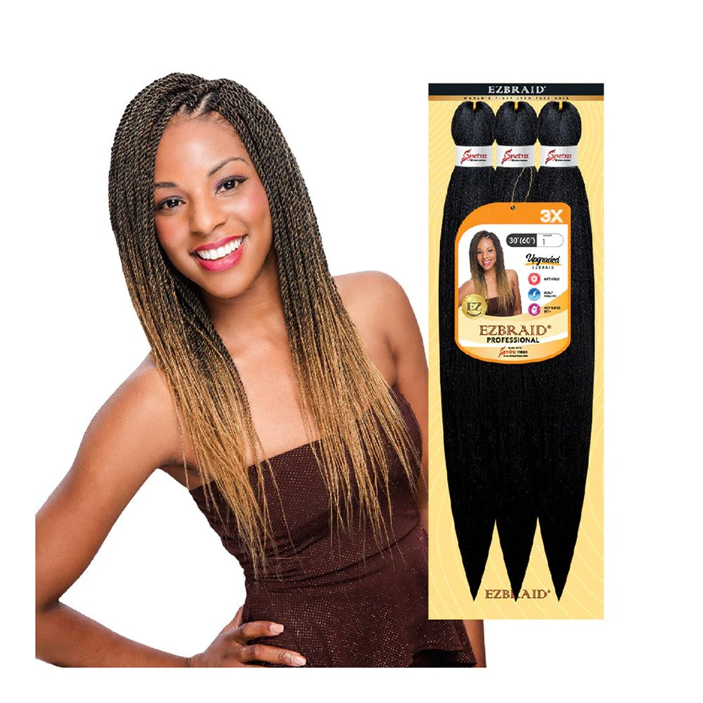 EZBRAID Professional 3X Pre-Stretched Braid (30inch)