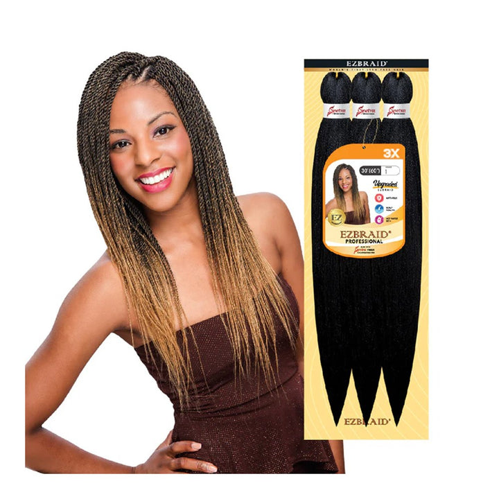 EZBRAID Professional 3X Pre-Stretched Braid (30inch)