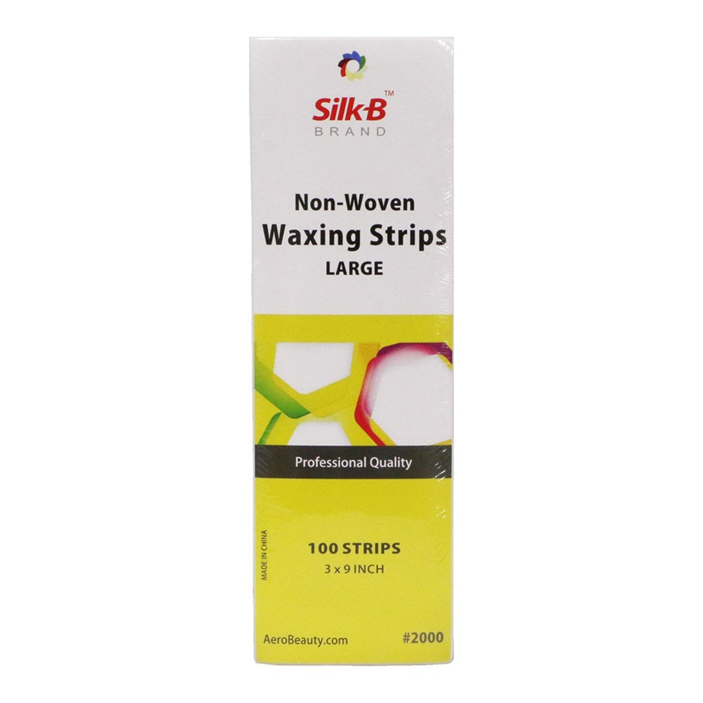 SILK B PROFESSIONAL Non-Woven Waxing Strips (3 x 9 SILK B PROFESSIONAL Non-Woven Waxing Strips (3 x 9