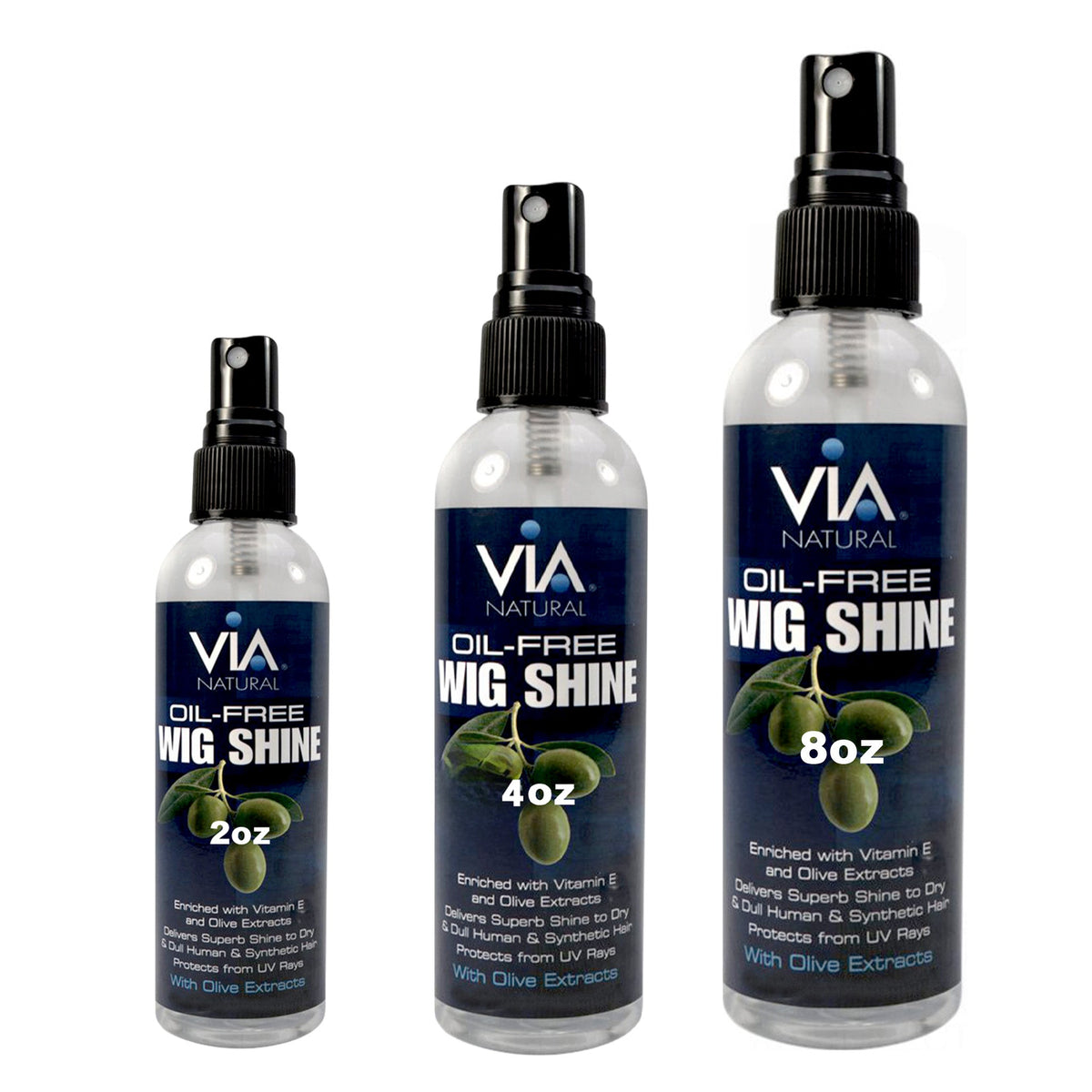 VIA NATURAL Oil-Free Wig Shine