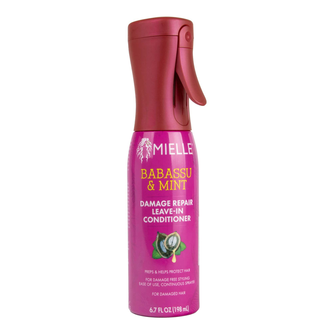 MIELLE Babassu & Mint Damage Repair Leave In Conditioner (6.7oz)