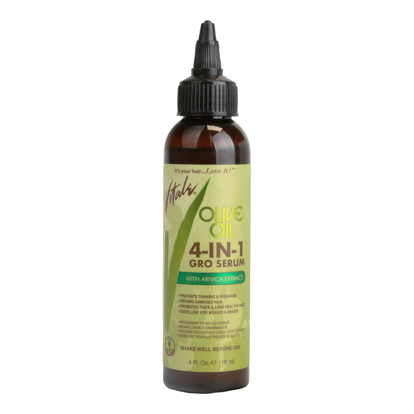 VITALE Olive Oil 4-In-1 Growth Serum (4oz)