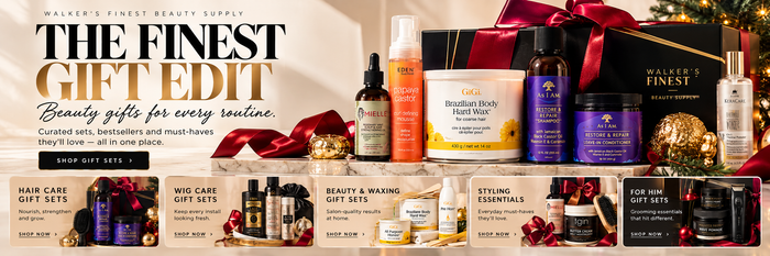 Walker’s Finest Beauty Supply The Finest Gift Edit holiday gift sets banner