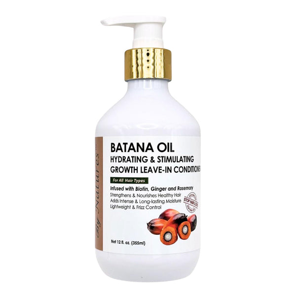 BY NATURES Batana Oil Moisture & Stimulating Growth Leave-In Conditioner (12oz)
