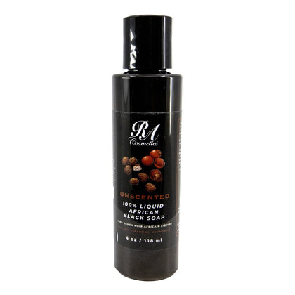 RA COSMETICS 100% Liquid Black Soap (4oz)