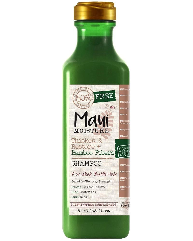 MAUI MOISTURE Thicken & Restore Bamboo Fibers Shampoo