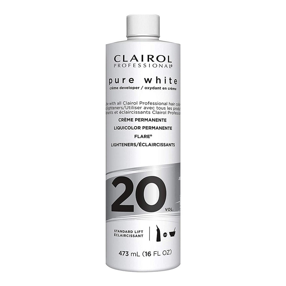 CLAIROL Pure White Creme Developer (16oz) 20 Volume