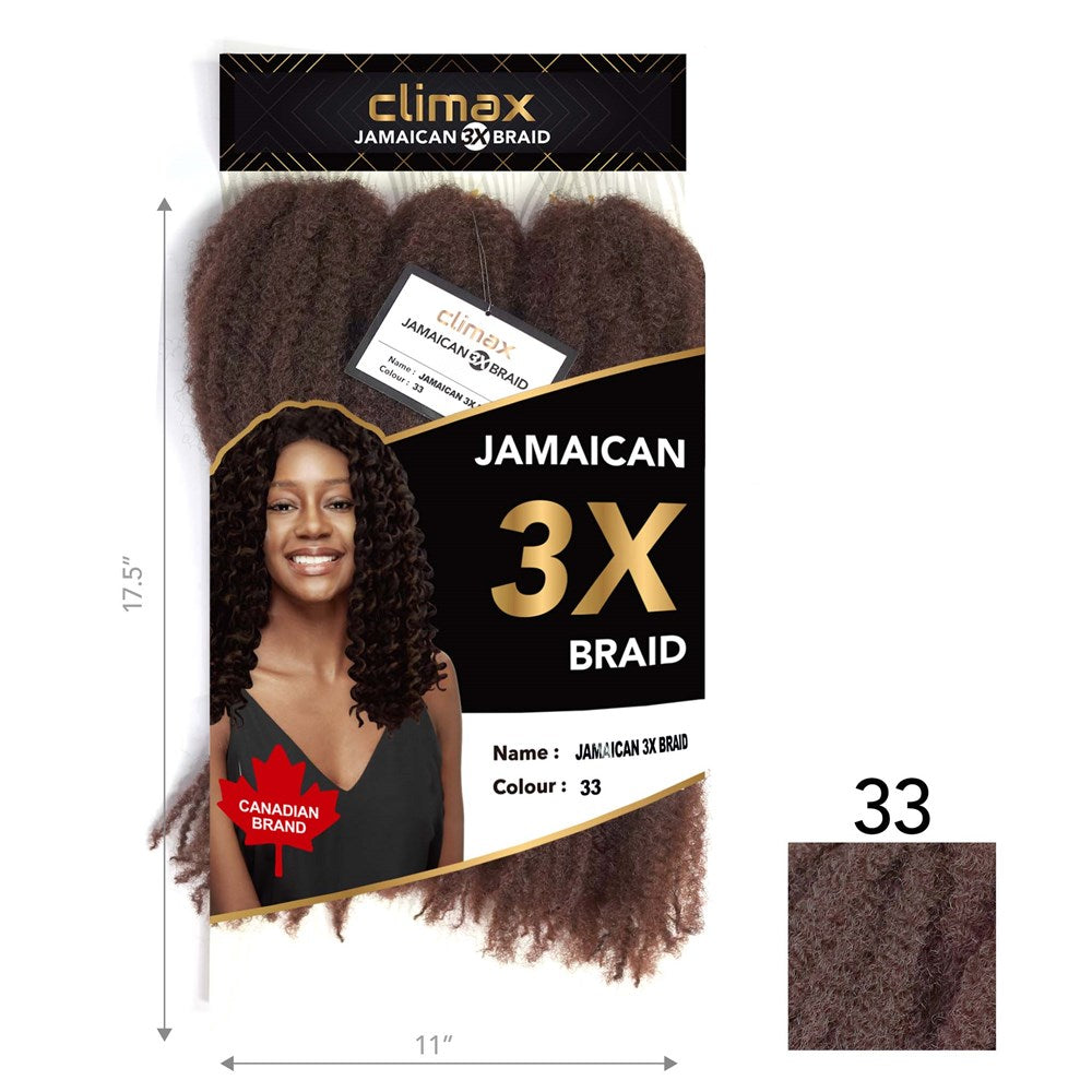 CLIMAX 3X Jamaican Braid 33