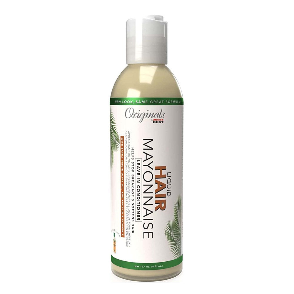 AFRICA'S BEST Originals Liquid Hair Mayonnaise Leave-In Conditioner (6oz)