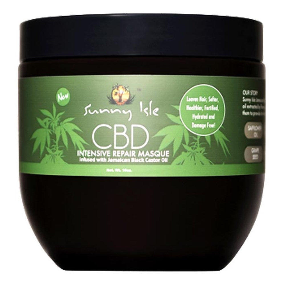 SUNNY ISLE Jamaican Black Castor CBD Intensive Repair Maque