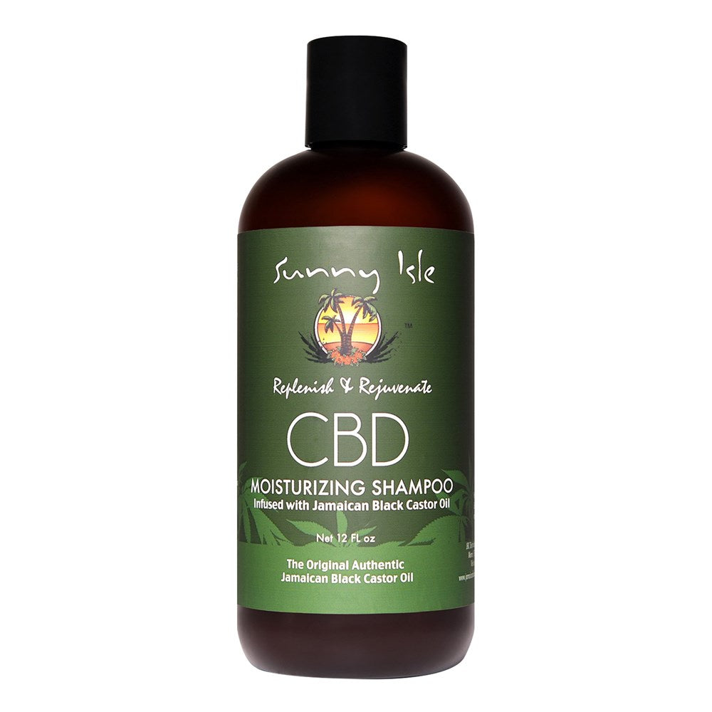 SUNNY ISLE Jamaican Black Castor CBD Moisturizing Shampoo