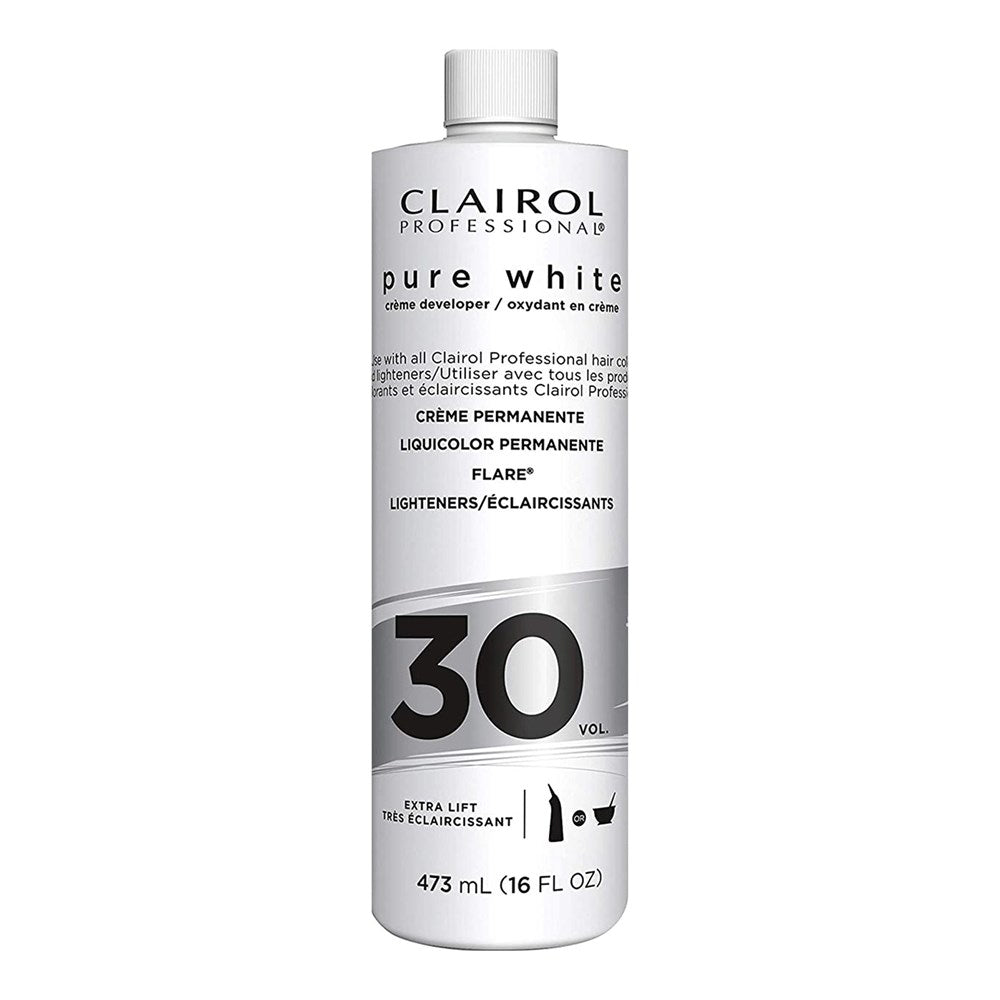 CLAIROL Pure White Creme Developer (16oz) 30 Volume