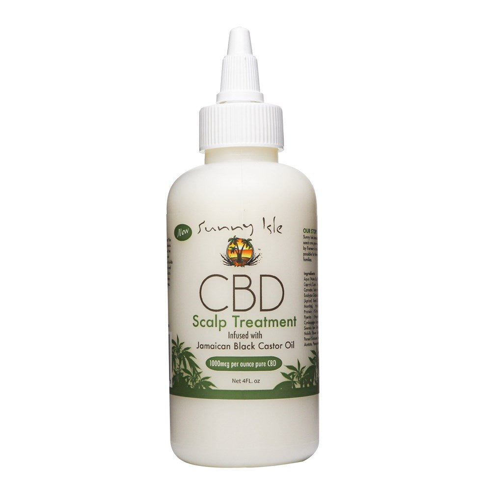 SUNNY ISLE Jamaican Black Castor CBD Scalp Treatment