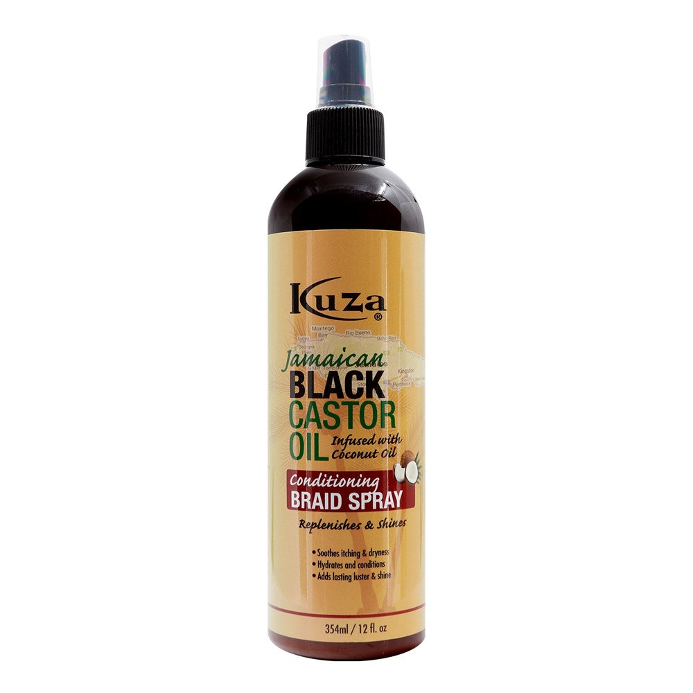 KUZA Jamaican Black Castor Oil Conditioning Braid Spray