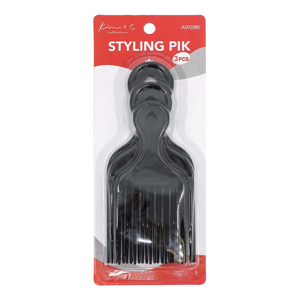 KIM & C Plastic Styling Pik (3pcs)