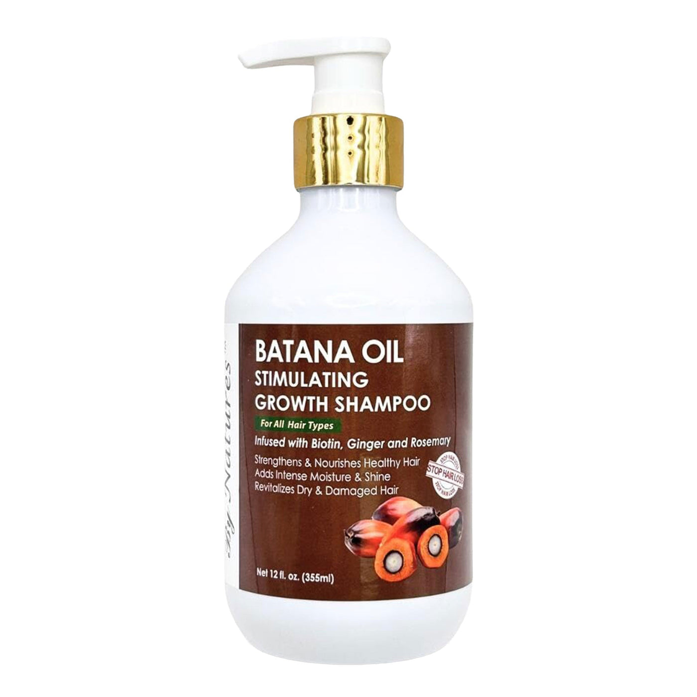 BY NATURES Batana Oil Stimulating Shampoo (12oz)