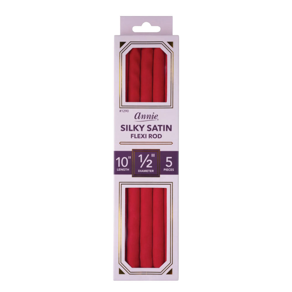 ANNIE Silky Satin Flexi Rod (10inch) - 1/2" Diameter 5ct