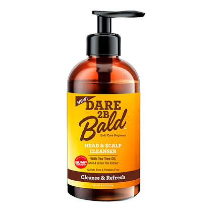 HIGH TIME DARE 2B BALD Head & Scalp Cleanser (8oz)