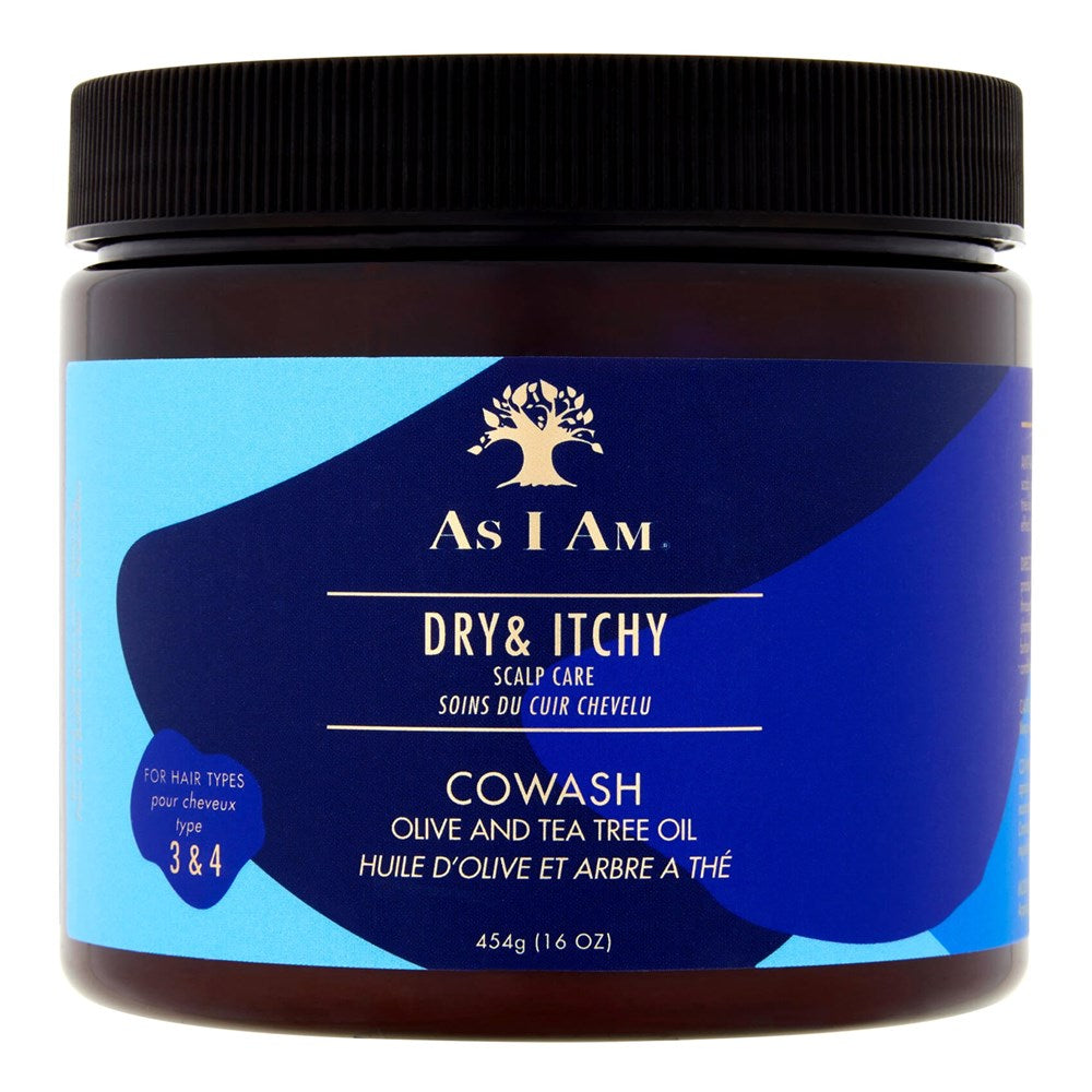 AS I AM Dry & Itchy Scalp Care CoWash (16oz)