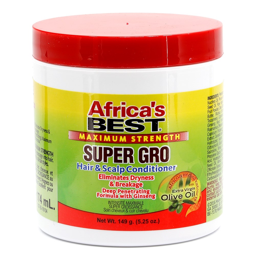 AFRICA'S BEST Maximum Strength Super Gro Hair & Scalp Conditioner