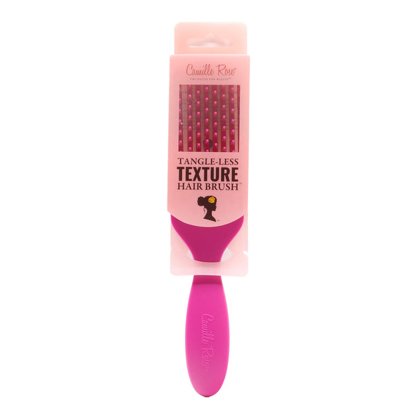 CAMILLE ROSE Tangle-less Texture Hair Brush - Pink