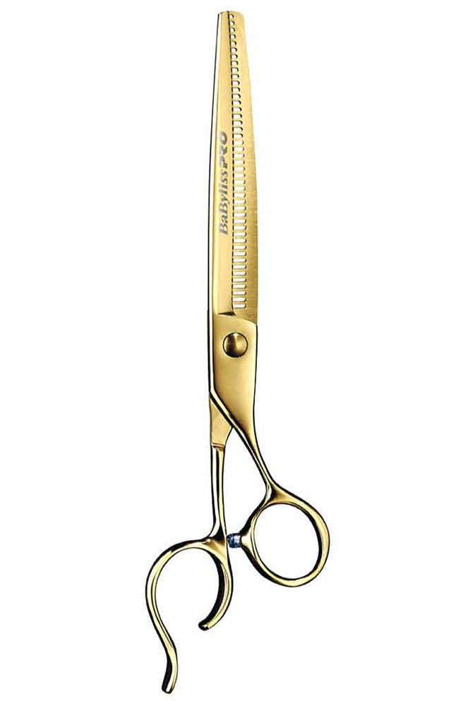 BABYLISS PRO Barber Thinning Scissors 7" Offset [45 teeth