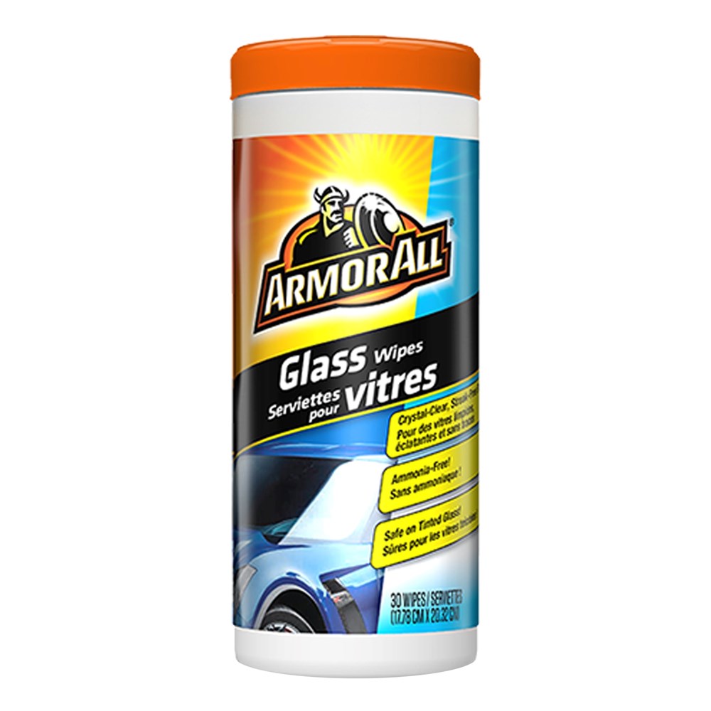 ARMOR ALL Glass Wipes (30 wipes)