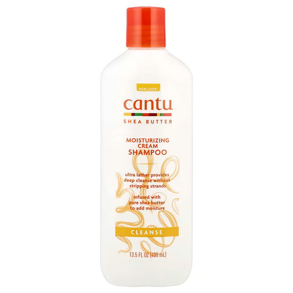 CANTU Shea Butter Moisturizing Cream Shampoo (13.5oz)