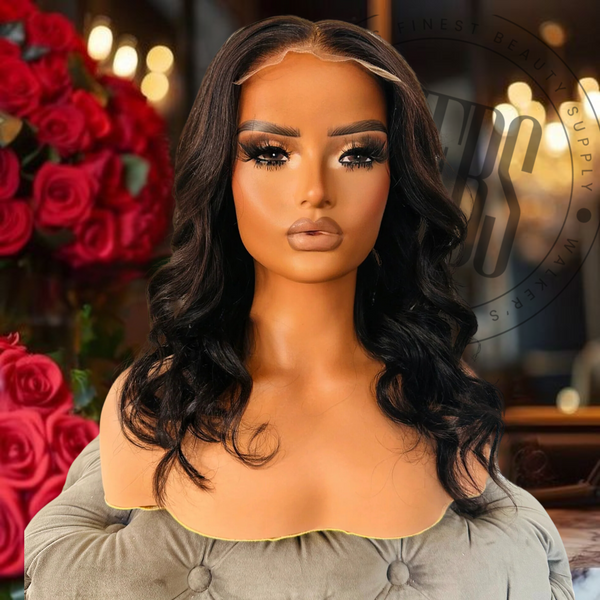 Mya - 5x5 Lace Front - Natural Yaki - HD Lace