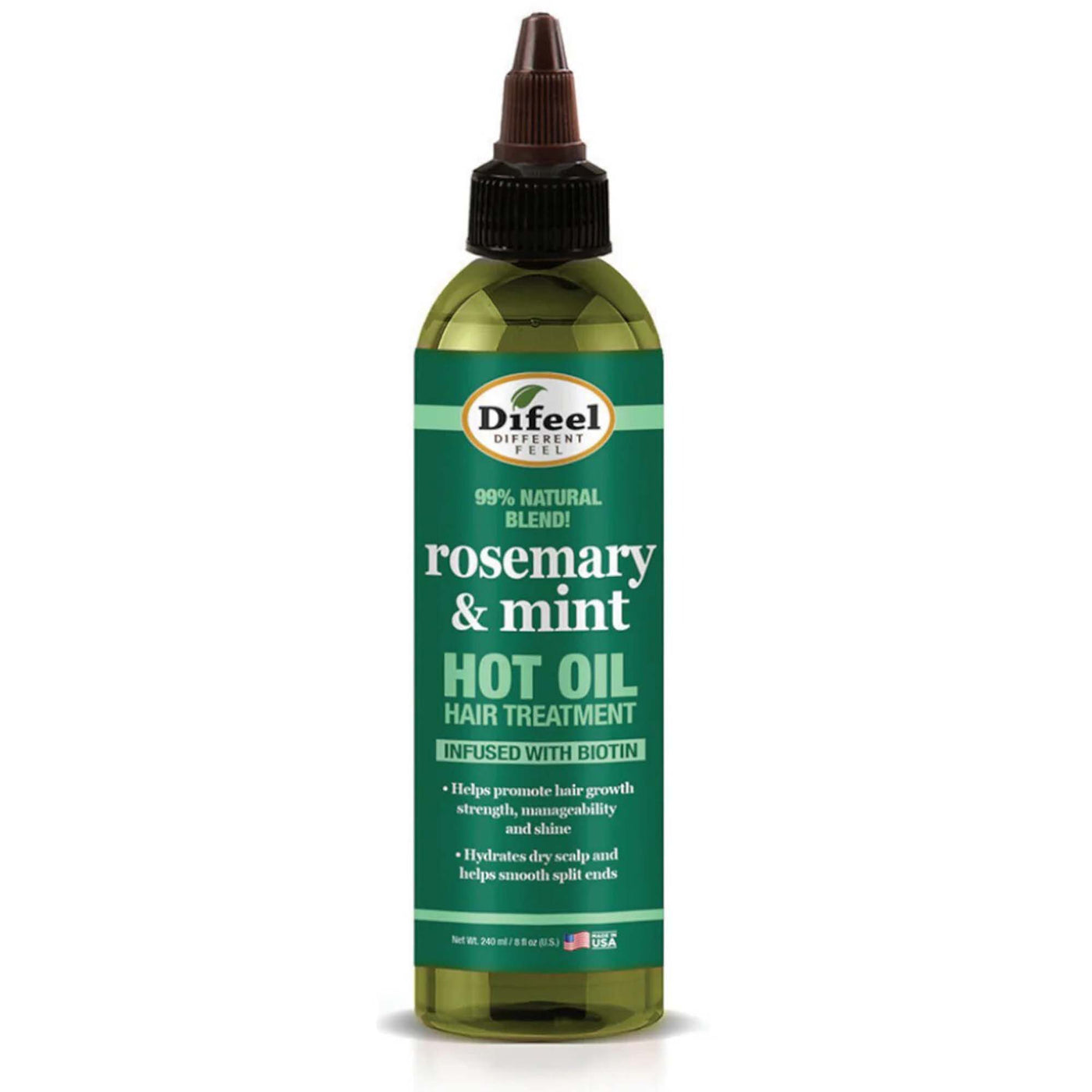 Difeel(Sunflower) Rosemary Mint Hot Oil Hair Treatment (8oz)