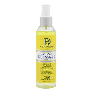 DESIGN ESSENTIALS Wigs & Extensions Detangling Blow-Dry Conditioner (6oz)
