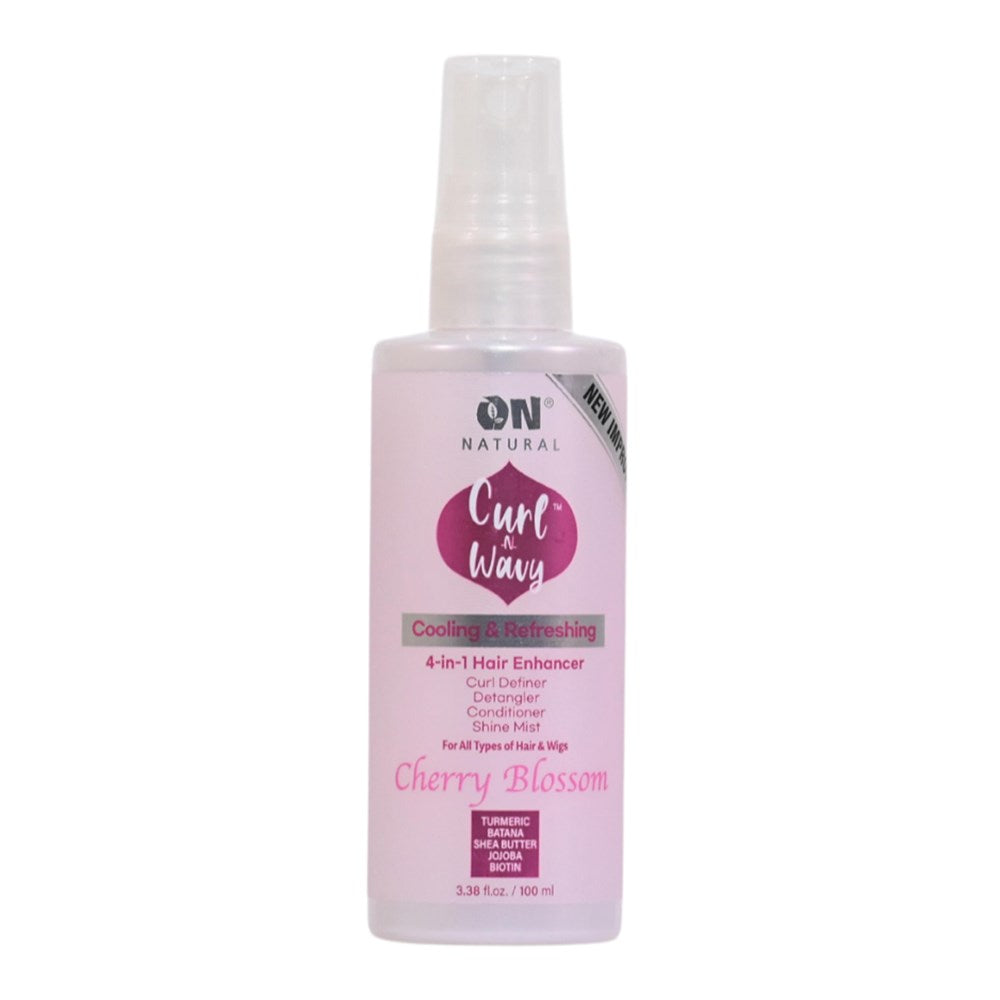 ON NATURAL Curl & Wavy Cherry Blossom 4 In 1 Hair Enhancer