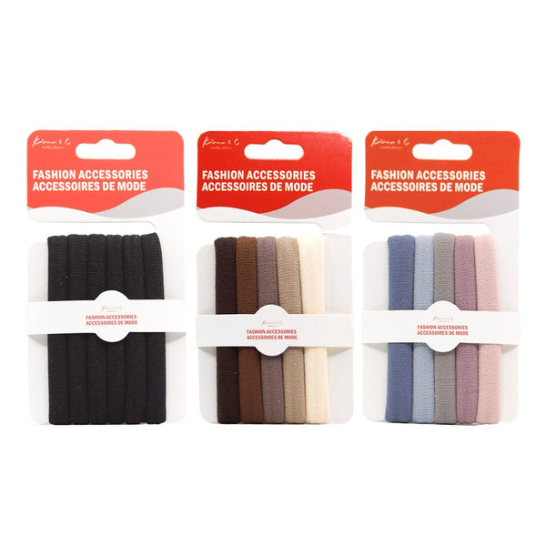 KIM & C 5pcs Fashion HairPonytailer