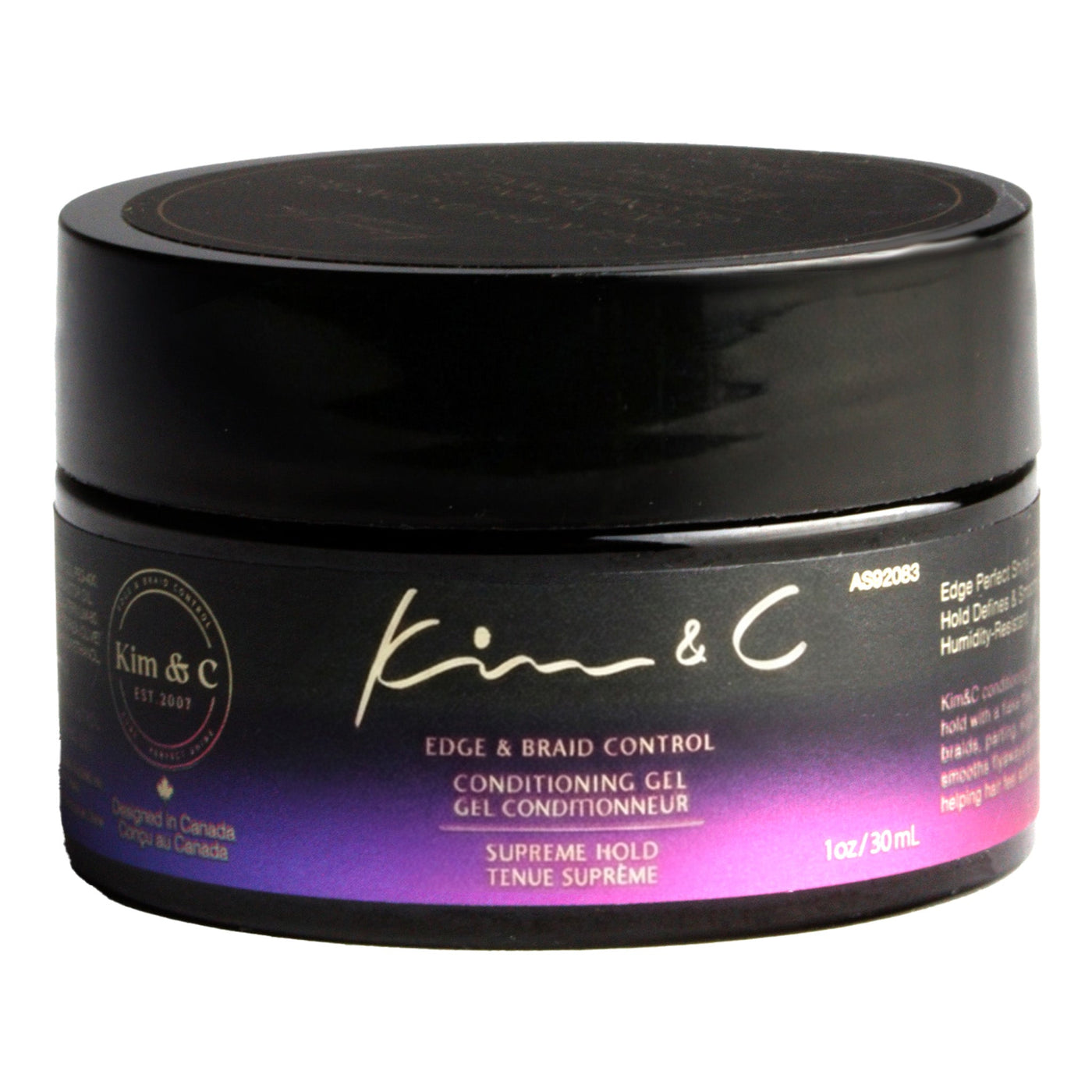 Kim & C Edge & Braid Control Conditioning Gel 1oz