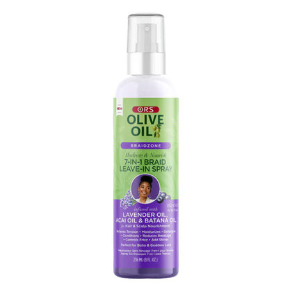 ORS Olive Oil Braidzone 7 In1 Braid Leave In Spray (8oz)