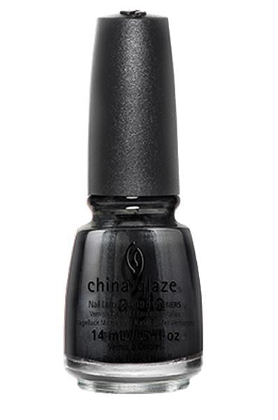 CHINA GLAZE Nail Lacquer Black Diamon