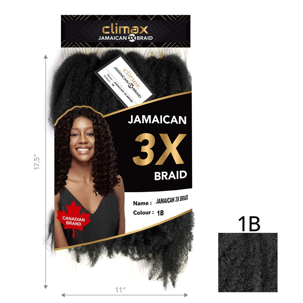 CLIMAX 3X Jamaican Braid 1B